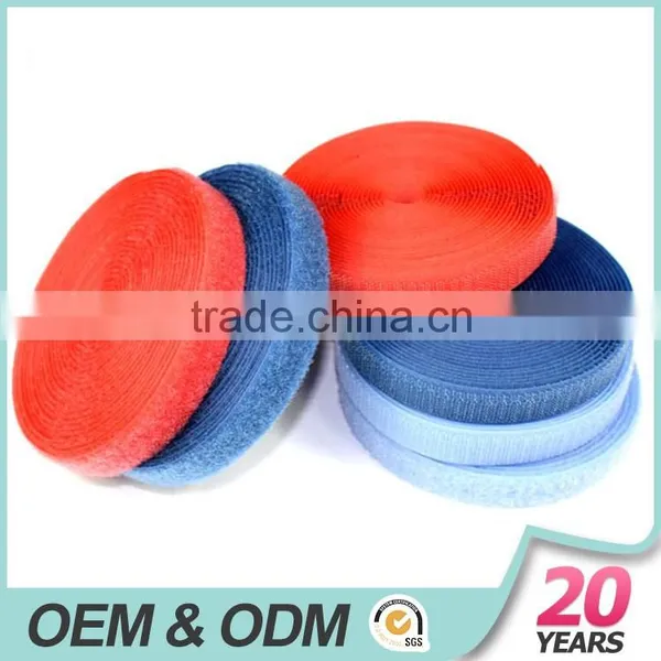 100% Nylon Colorful Hook and Loop Wrapping Tape photo-5