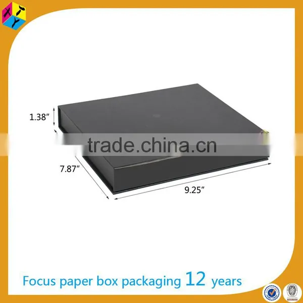 Wholesale Black Cardboard Luxury Packaging Boxes photo-2