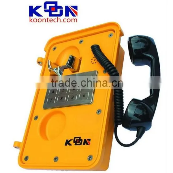 KNSP-11 Waterproof Telephone Weatherproof Emergency Telephone Industrial Senior Speaker Phone photo-2
