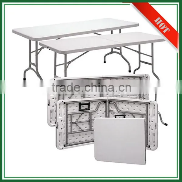 Wholesale High Quality HDPE Portable Folding Used Plastic Camping Table photo-3