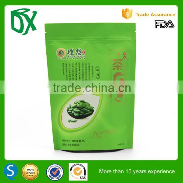 New Style Reasonable Heat Seal Reusable Food Pouch With Window in Guangdong