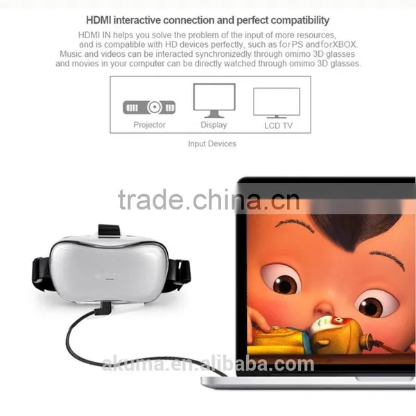 vr All in One 2016 Powerfull 3D Virtual Reality Glasses Support 3D Movie/Games/Video All In One Android Factory Price photo-2