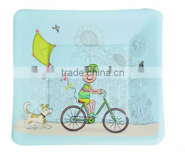 Food Grade Logo Printed Tea Party Boy and Girl Design Fancy Paper Plates photo-6