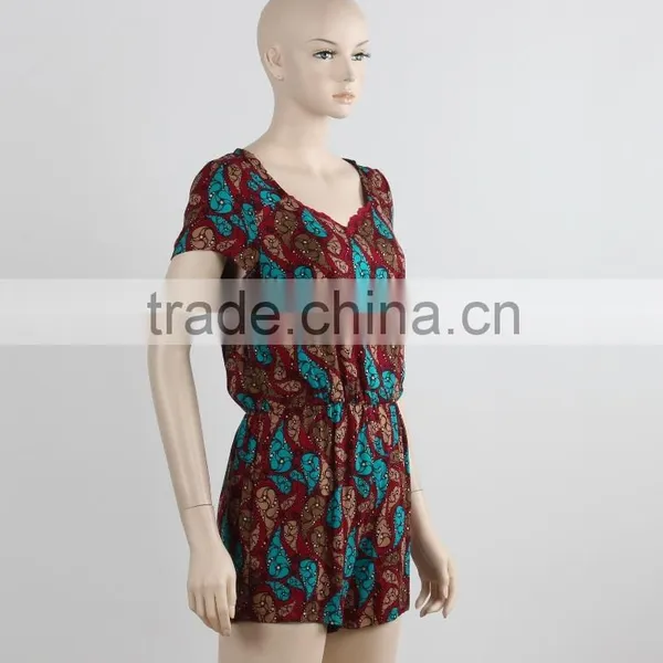 OEM Custom Made Jumpsuit Summer One Piece Jumpsuit for Adult Cheap Price in Guangzhou photo-2