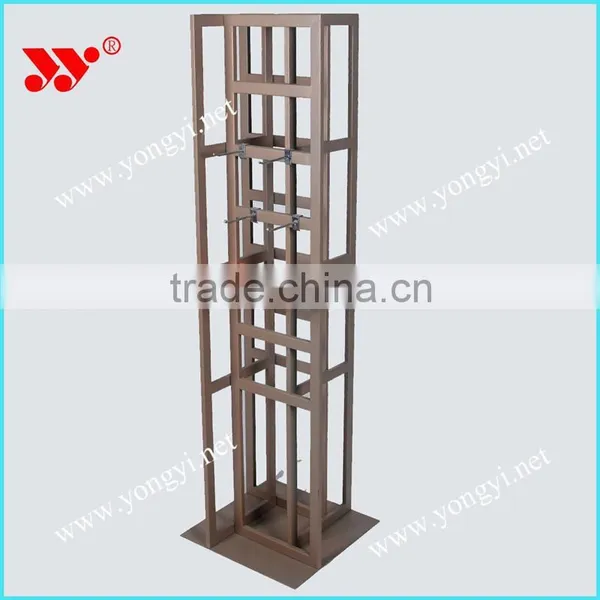 2015 New Products Copper Plating Slatwall Shelf Bracket/side Display Rack on the Wall photo-4