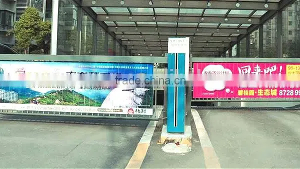 Full Automatic Advertisement Boom Gate With LCD Display for Parking Lot Entrance Control Management photo-4