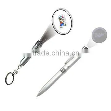Flashing Projection Pen and Torch