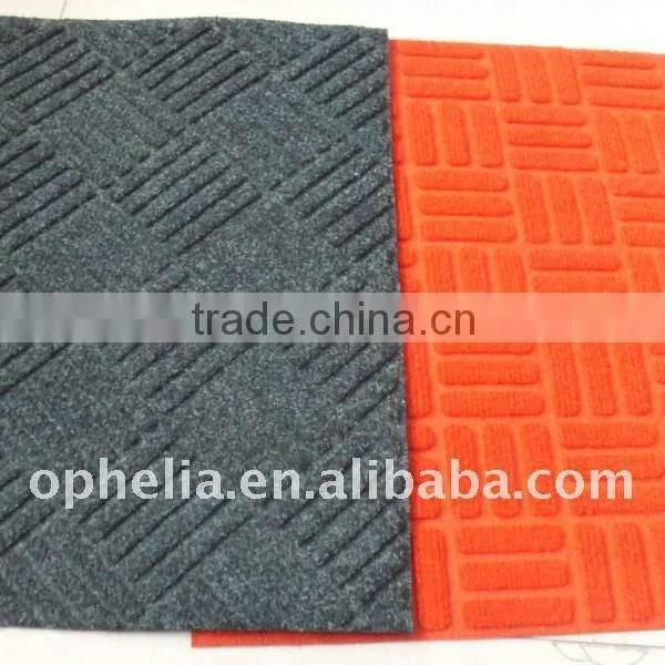 Velour Needle Punch Carpet 100% Polyester Needle Punched Nonwoven Velour Carpet photo-3