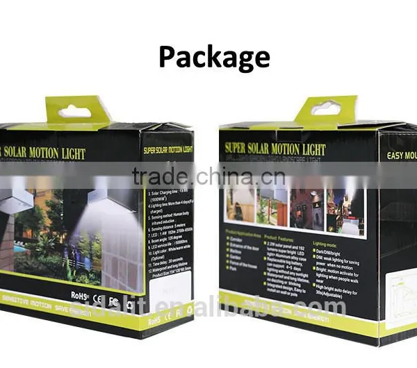 48 Led Aluminum Pad Ip65 600LM 4400mah PIR Sensor + Light Control+weak Light Solar Motion Sensor Led Outdoor Light photo-5