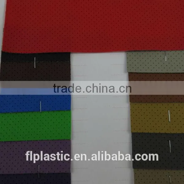 WIDTH 1.60M Artificial Leather PVC Fabric For Car Seat photo-3
