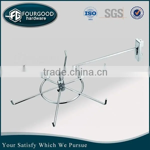 SLATWALL Spinner Jewellery Tie Scalf Shopfittings 6 Prong Display Spinning Hook photo-2