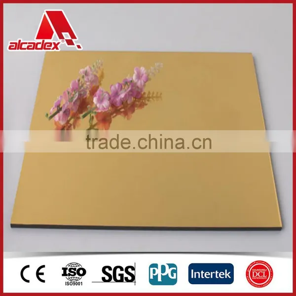 Anodized Mirror Finish Acp, Coating Acp Sheet, Construction Material Acp Panel photo-3