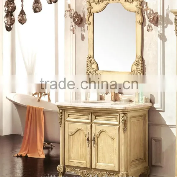 Modern Style and Kitchen Cabinets Type Waterproof Bathroom Cabinet WTS234 photo-5