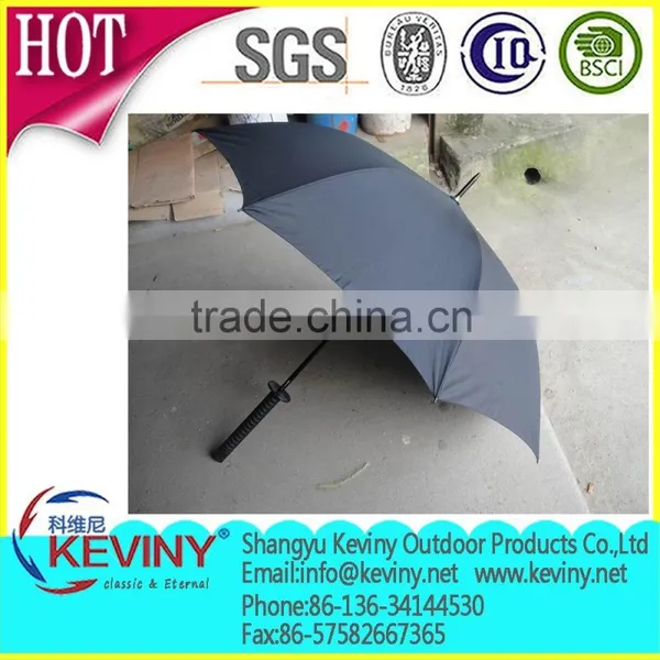 8K Katana Handle Umbrella Straight Auto Open Umbrella With Sword Handle Manufacture by China Parasol Factory photo-5