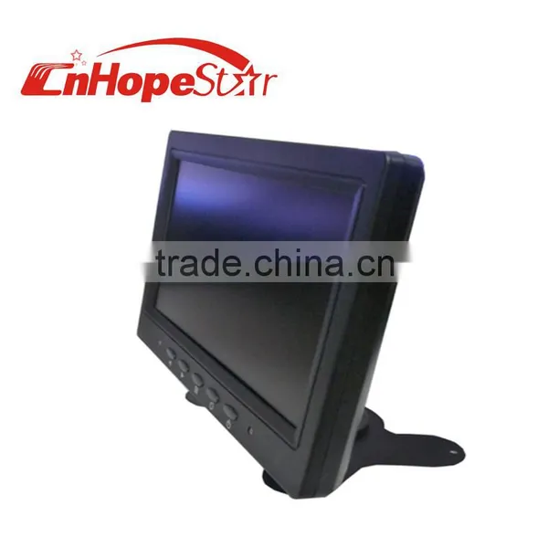Black Color DC12V 16:9 7inch Small Size Lcd Monitor Hdmi Input photo-3