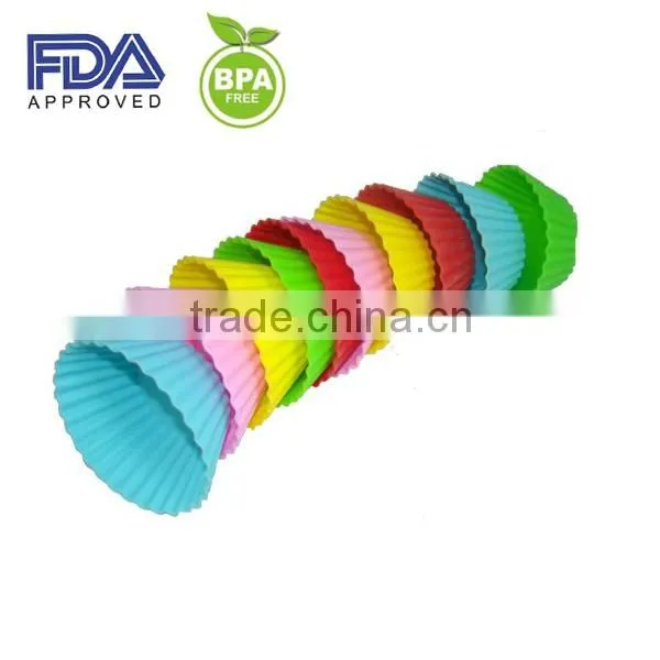 Hot Sell Silicone Muffin Pan/silicone Muffin Molds/silicone Cake Mold photo-3