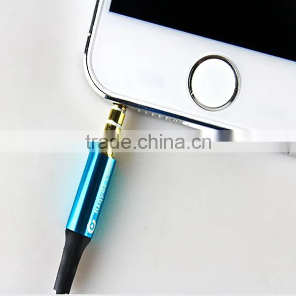 2016 Hot Sale Fashionable Metal Headphone Jack Connector Mini 3.5mm Headphone photo-5