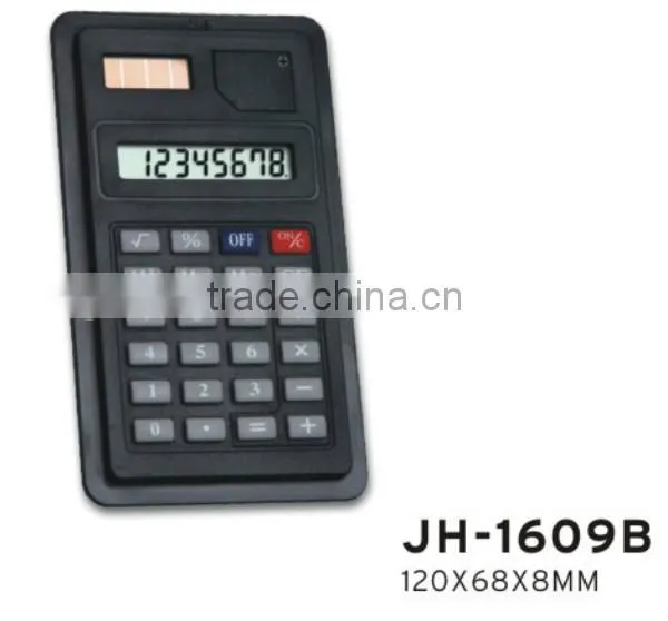 Cheap Custom Solar Power Mini Calculator Funny Calculator photo-2