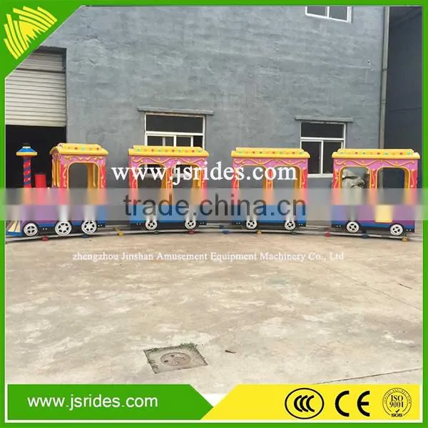 Playground Amusement Equipment Track Kids Train Rides Electric Train Train for Sale Theme Park Train Rides photo-3