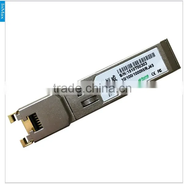 InMax 10/100/1000 BASE-T Copper SFP Transceiver photo-2