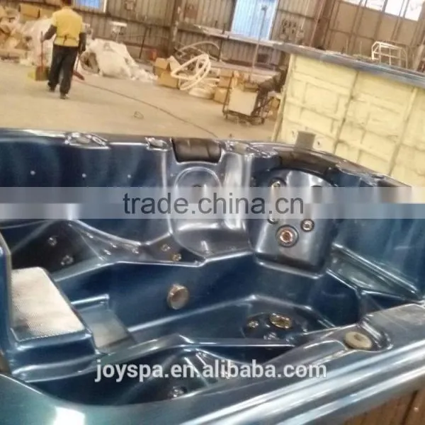 Competitive Price European Design Acrylic Balboa Massage Spa Hot Tub In Professional Factory JY8002 photo-2