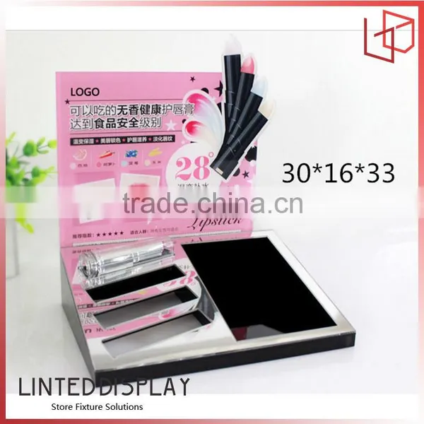 Transparent Acrylic Made Baeutiful Cosmetic Display Stand photo-3
