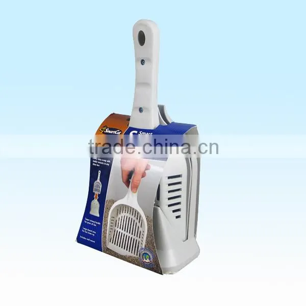 Cat Kitty Littter Box Scoop With Holder Scoop and Holder/Cleaning Tool for Cat Litter photo-3