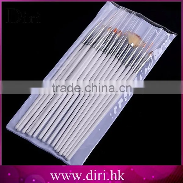 Professional 15pcs Makeup Nail Brush Set, Cosmetic UV Gel Brush for Nail Polish photo-3