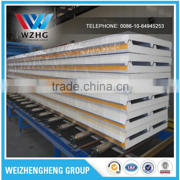 Cheap Building Materials Cold Room Insulation pu Panels,50mm-100mm Cold Room Sandwich Panel/wall Panel photo-4