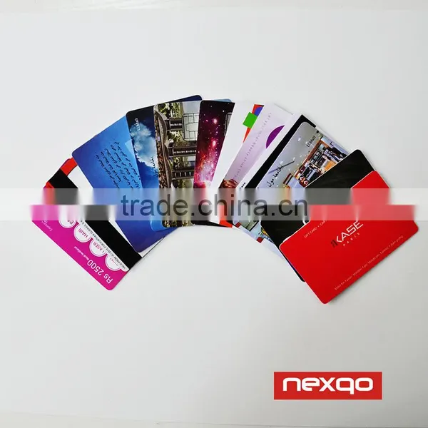 Barcode Embossed Custom Shape Plastic VIP Cards photo-6