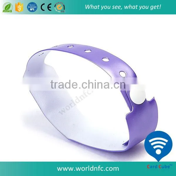 Disposable PVC TK4100 Wristband Access Control photo-2