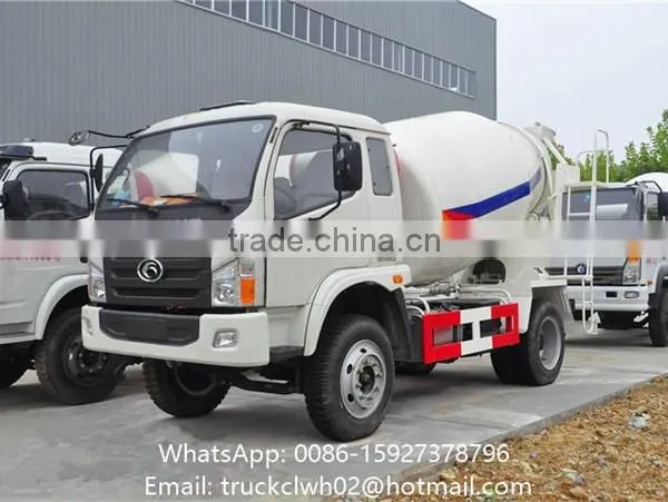 5m3 Small Concrete Mixer FOTON Concrete Mixer Truck photo-3