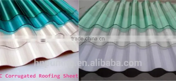 Transparent Skylight pc Corrugated Roof Sheet photo-2