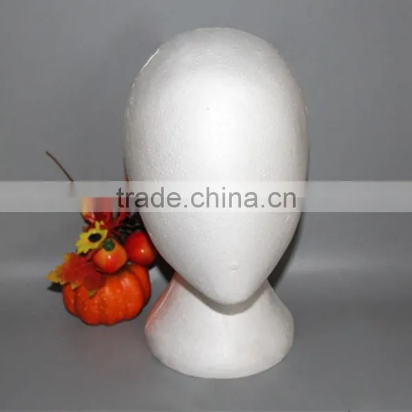 Styrofoam Head Model Wig Hair Hats Caps Glasses Display photo-2