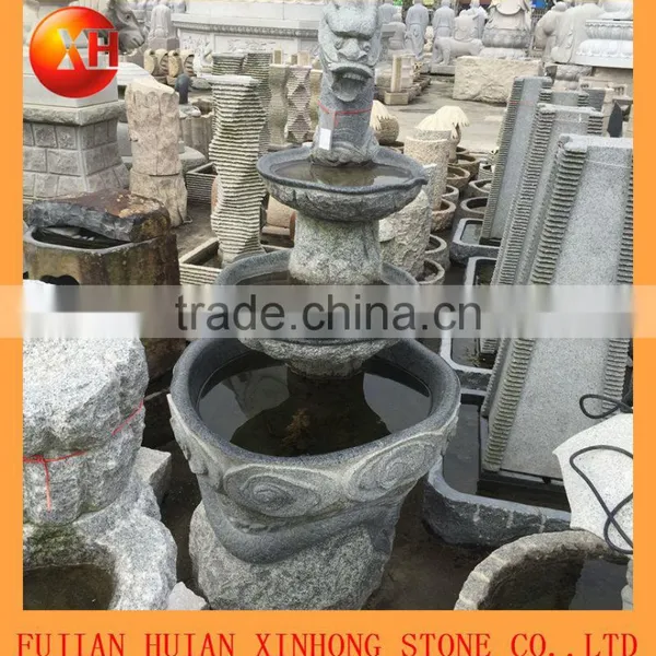 Chinese Granite Water Fountain With All Kinds Animals photo-6