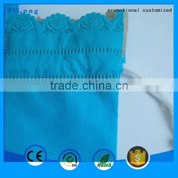 Top Sale Size Plastic String Bag Custom Polyester Cotton Backpack Draw String Bag Rope Bag String Bag photo-2