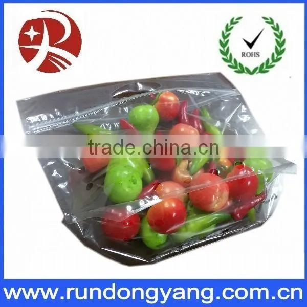 Transparent Plastic Stand up Pouch and Zipper Pouch Fruit Bag photo-3