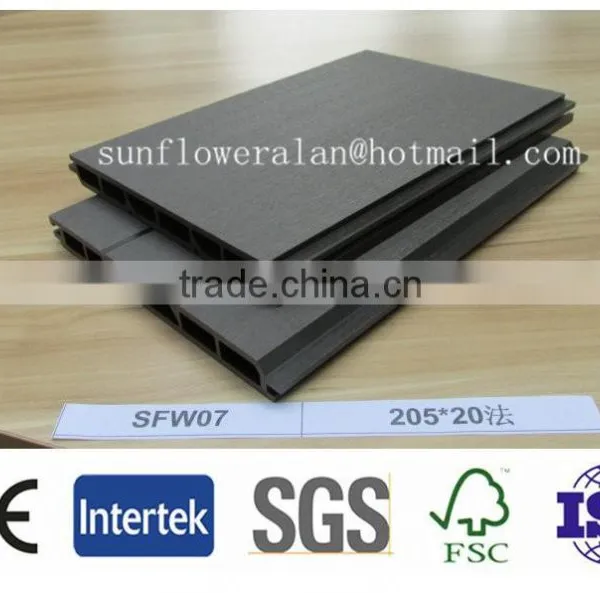 Wood Plastic Composite Wpc Wall Panel /outdoor Wall Panel photo-2