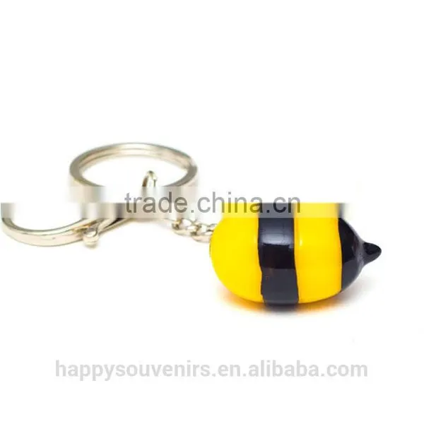 Custom Bee Cartoon Key Chain Holder/keyholder photo-2