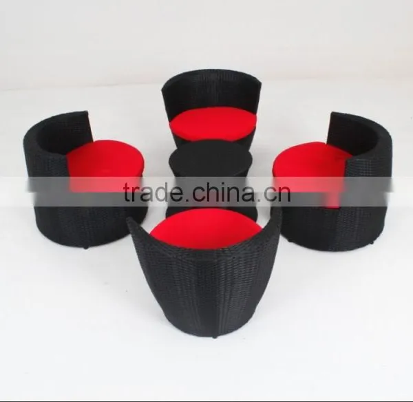 Garden Rattan Table and Chair photo-5