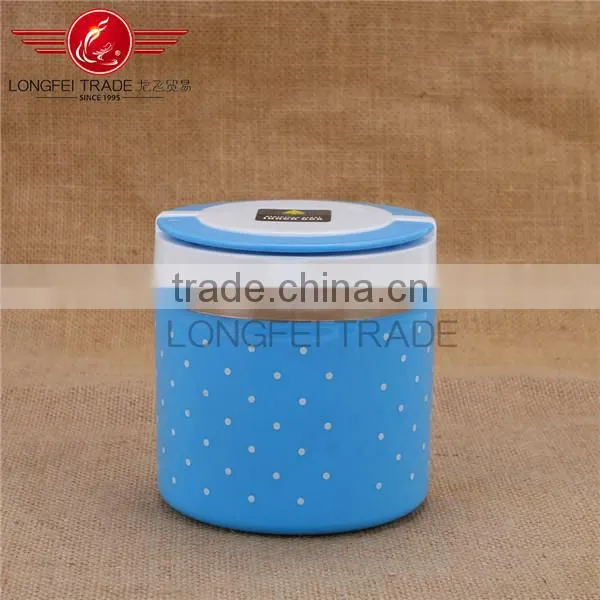 Hot Selling Double Plastic Bento Lunch Box/ Insultaed Food Storage for Family photo-2