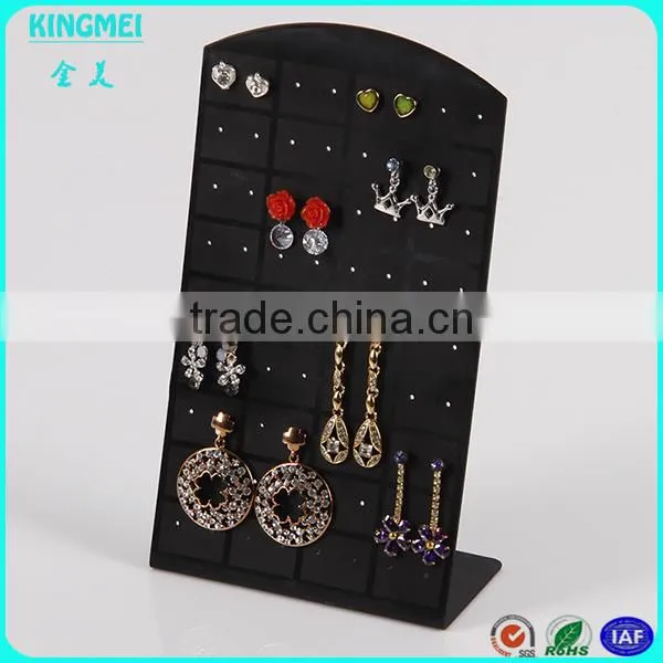 Hot New Products for 2015 3 Layers L-shaped Acrylic Jewelry Display Stand for Many Earrings photo-6