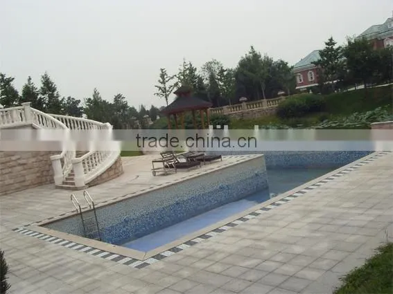 Cut-To-Size Stone Form G654 Granite Black Color Swimming Pool Coping photo-6