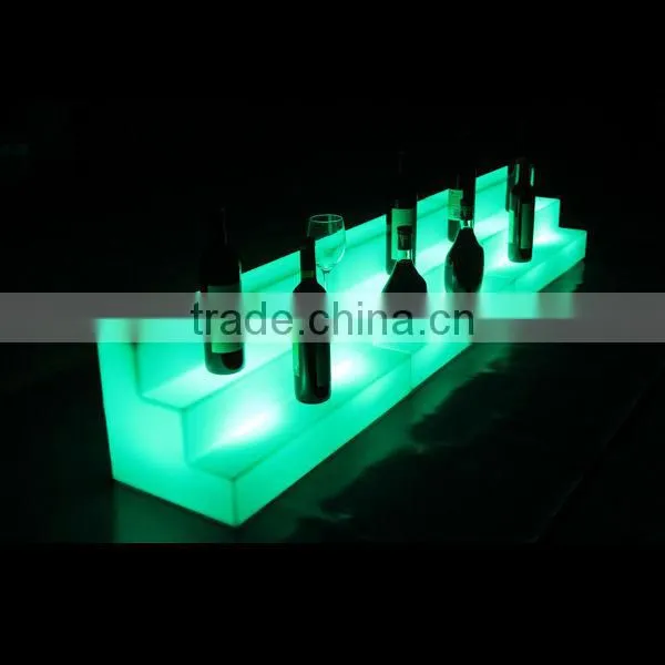 Back Bar Shelf/Roto Molded LED Wine Rack for Bar Furniture photo-5