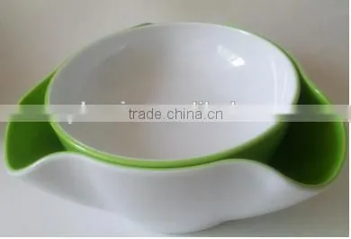 Innovative Bowl-in-dish Plastic Snack Bowl Set With Divider photo-2