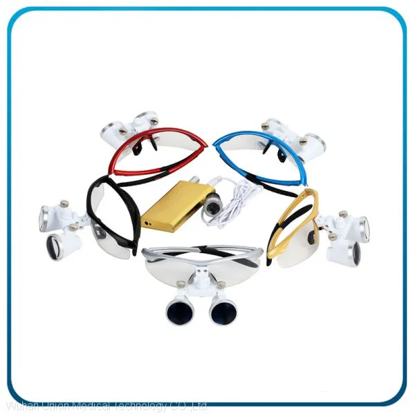 Portable Colorful LED Dental Magnifying Glasses 3.5X photo-5