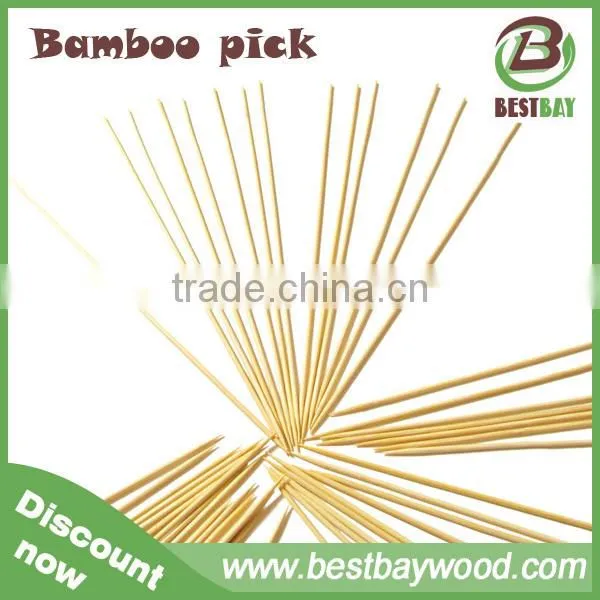 Strong Grilled Long Marshmallow Bamboo Skewers,round Bamboo Skewers photo-2