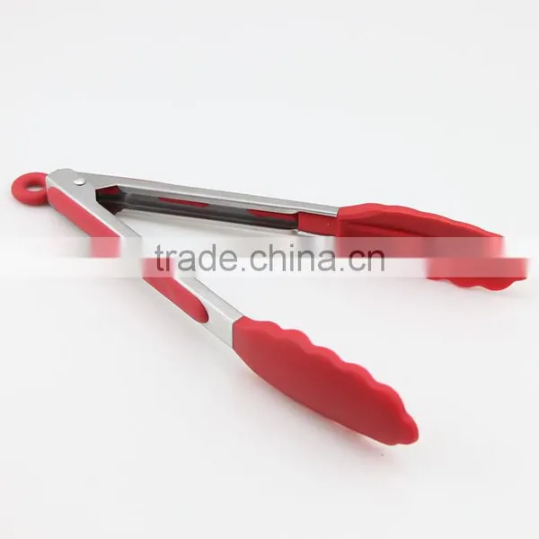 Set of 3 High Quality Reusable 9 Inch Kitchen Tongs BBQ Tongs photo-5