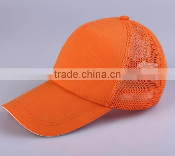 6 Panel Plain Man Trucker Hat Custom Mesh Baseball Cap Blank Unisex Mesh Cap photo-2