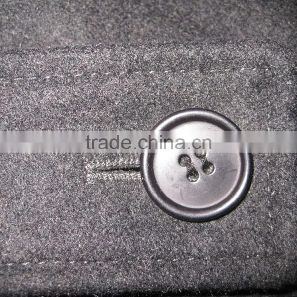 Men Coat With 2 Zipper Pockets 100% Wool Suit Jacket photo-6
